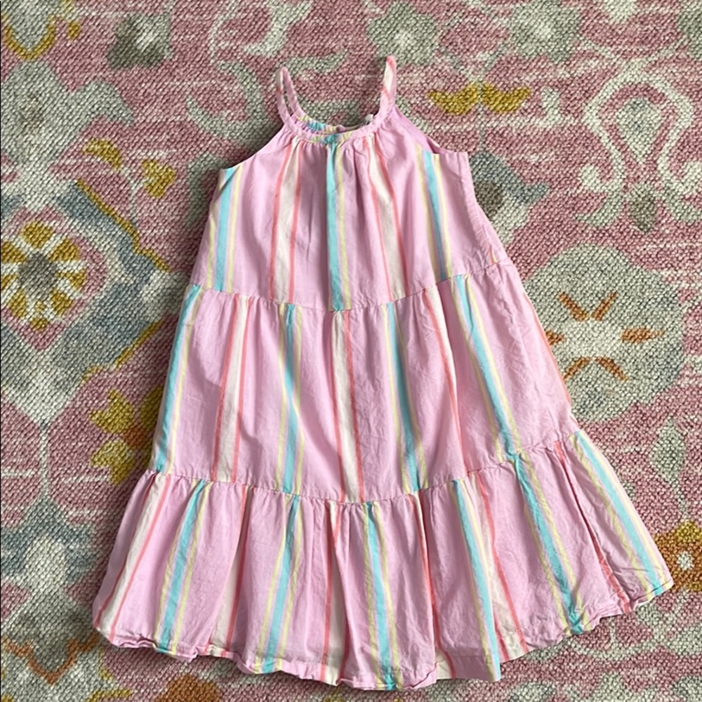 Gap girls lined cotton summer dress